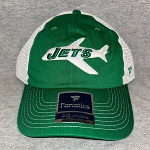 🏈✈️ New York Jets Retro NFL Football Two-Tone Mesh SnapBack Hat ✈️🏈